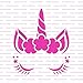 Unicorn Head Stencil - Versatile for Fairy Tales, Dragons, and More, Stencil of Unicorn Head