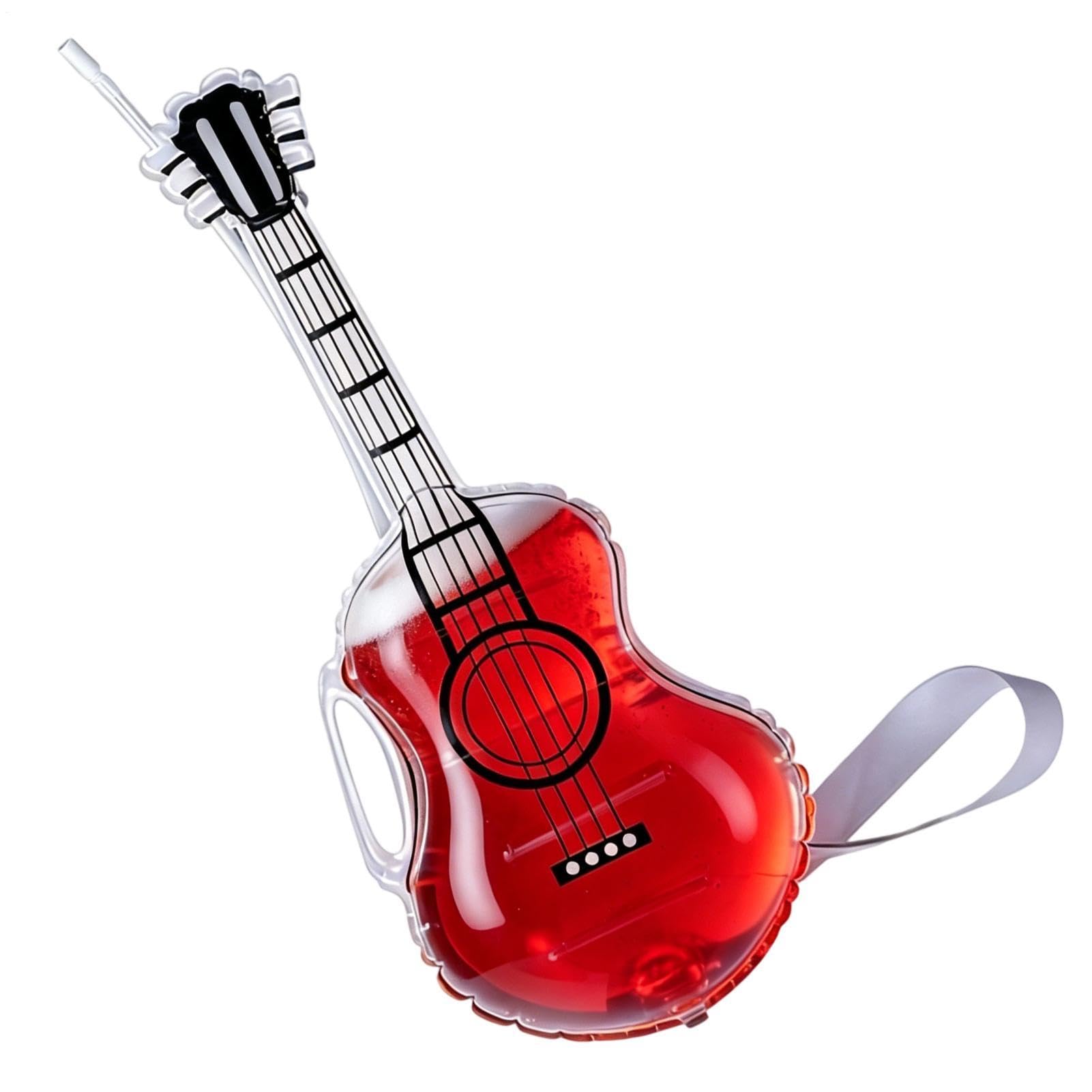 Récipient à vin avec paille et bouteille à liqueur violon pour bar et festival