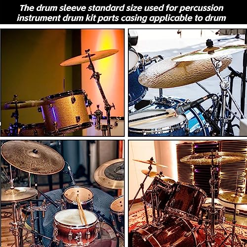 15-Piece Cymbal Stand Sleeves, Trommelbeckenhülsen Beckenhüllen für Trommelbeckenständer Trommel Ständer Zubehör für Instrumente Accessories Percussion