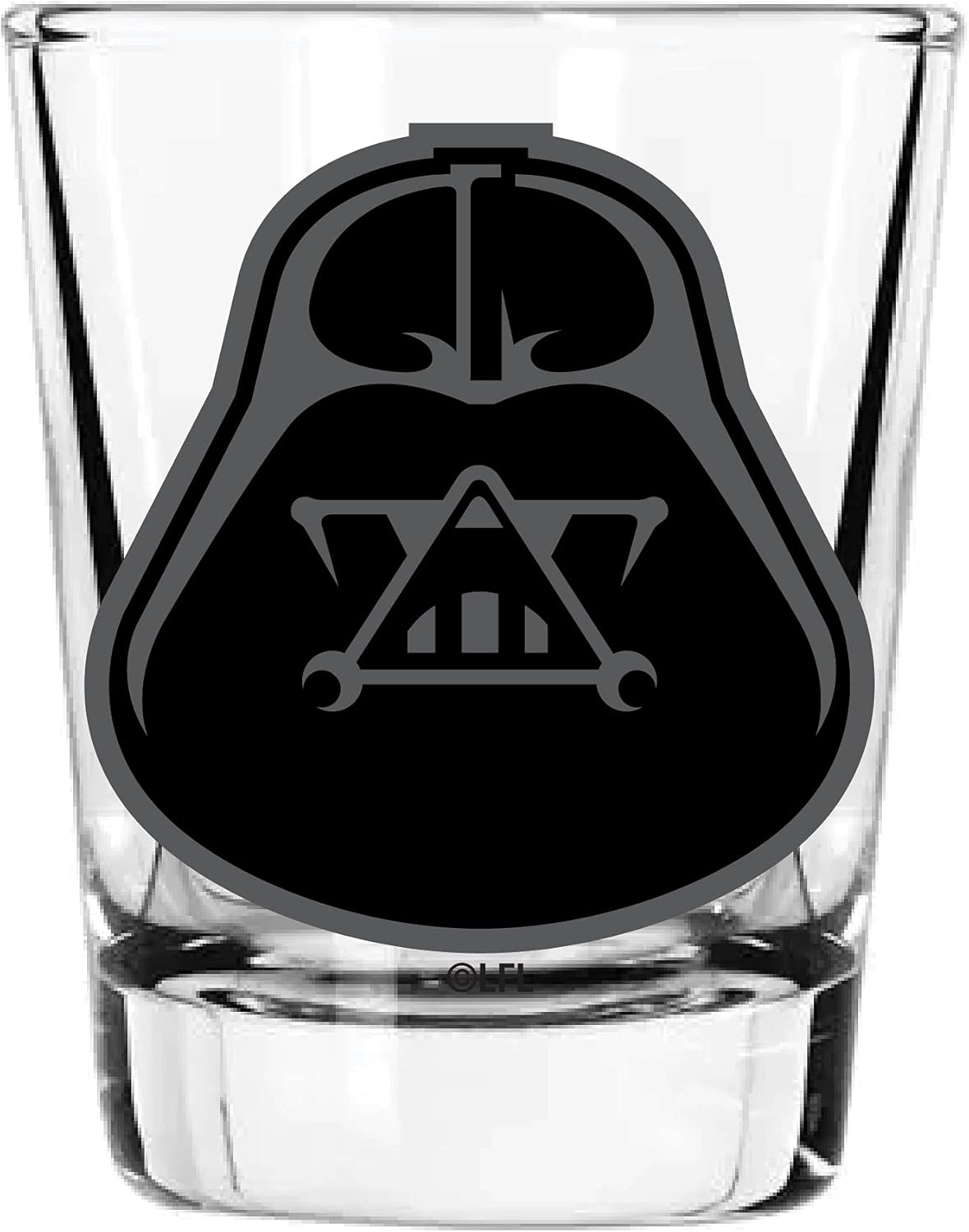 Star Wars Glass Set - 2 oz. Capacity - Set of 4 Glasses - Darth Vader, Yoda, Boba Fett, Stormtrooper - Image 4