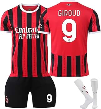 正規品】AC Milan ジルー オーセンティックユニフォーム 箱付き 正規品