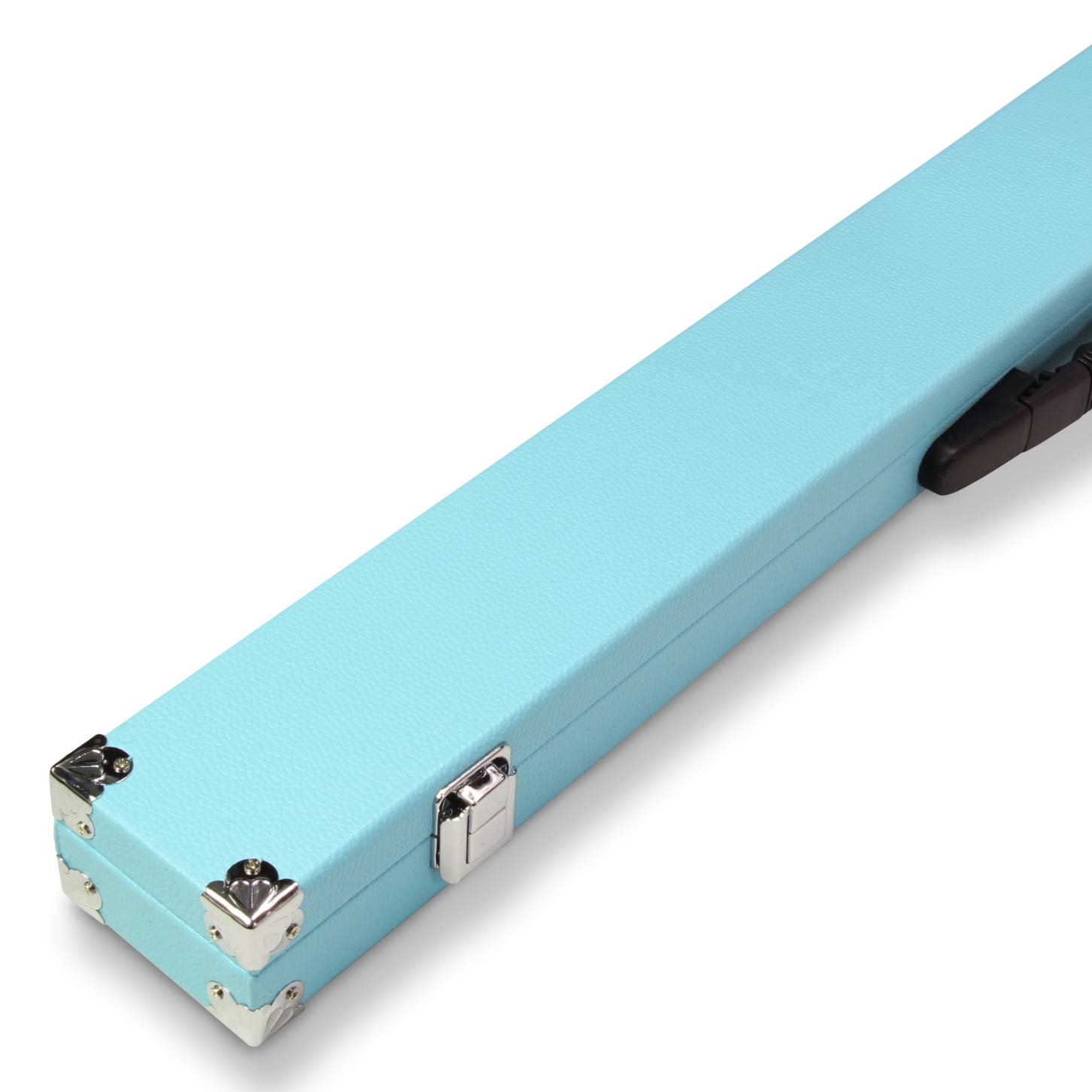 Buy SKY BLUE Reinforced Corners 2pc Snooker Cue Case For Centre Joint Snooker And Pool Cues Foam