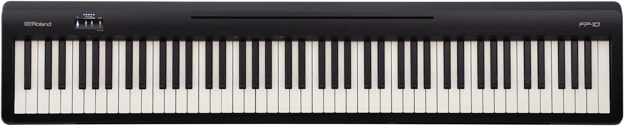 Roland FP-10 | Compact 88-Note Digital Piano | SuperNATURAL Piano Tones | Authentic Acoustic Feel Keyboard | Great for Beginners & Experienced Players | Bluetooth & MIDI Connectivity