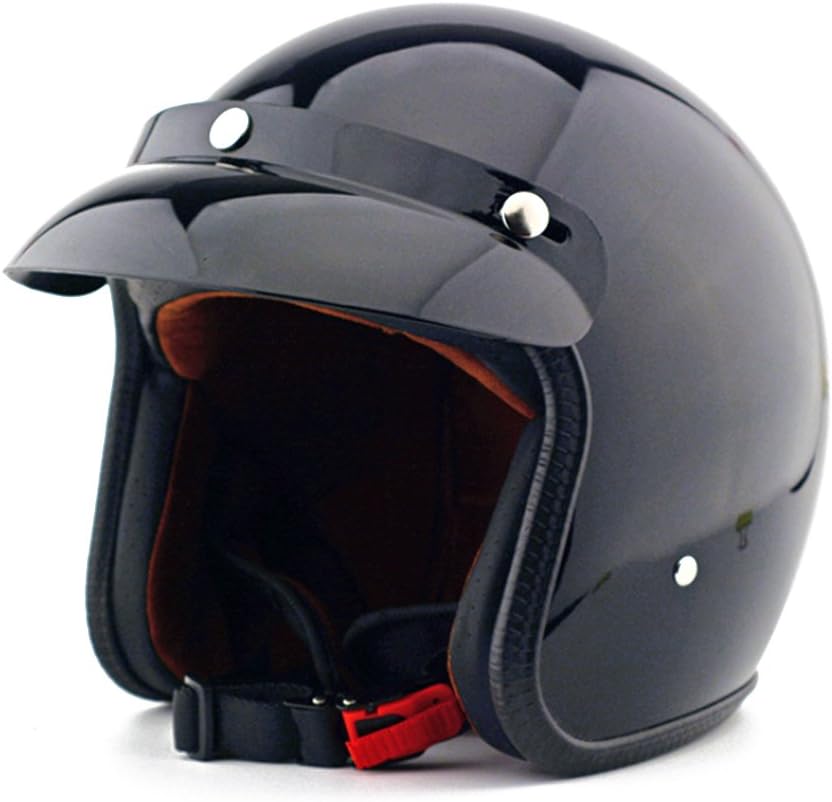 Motorcycle Motor Scooter Motorbike Moped Bike Electric Vehicle Head Work Protection Safety Mask Helmet Head Cover Balaclava Hemisphere HeavyDuty Light Black M