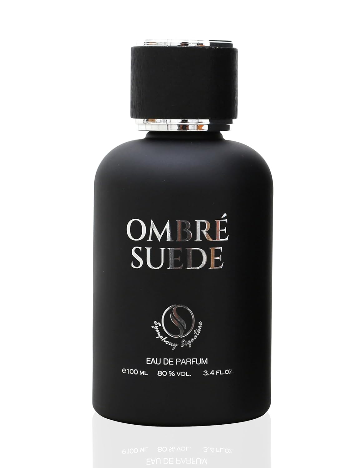 OMBRÉ SUEDE by Symphony Eau De Parfum, 100ml 3.4oz, Inspired by Ombré Leather by TF, Luxury Perfume Unisex Men Women, Long Lasting and Wide Sillage