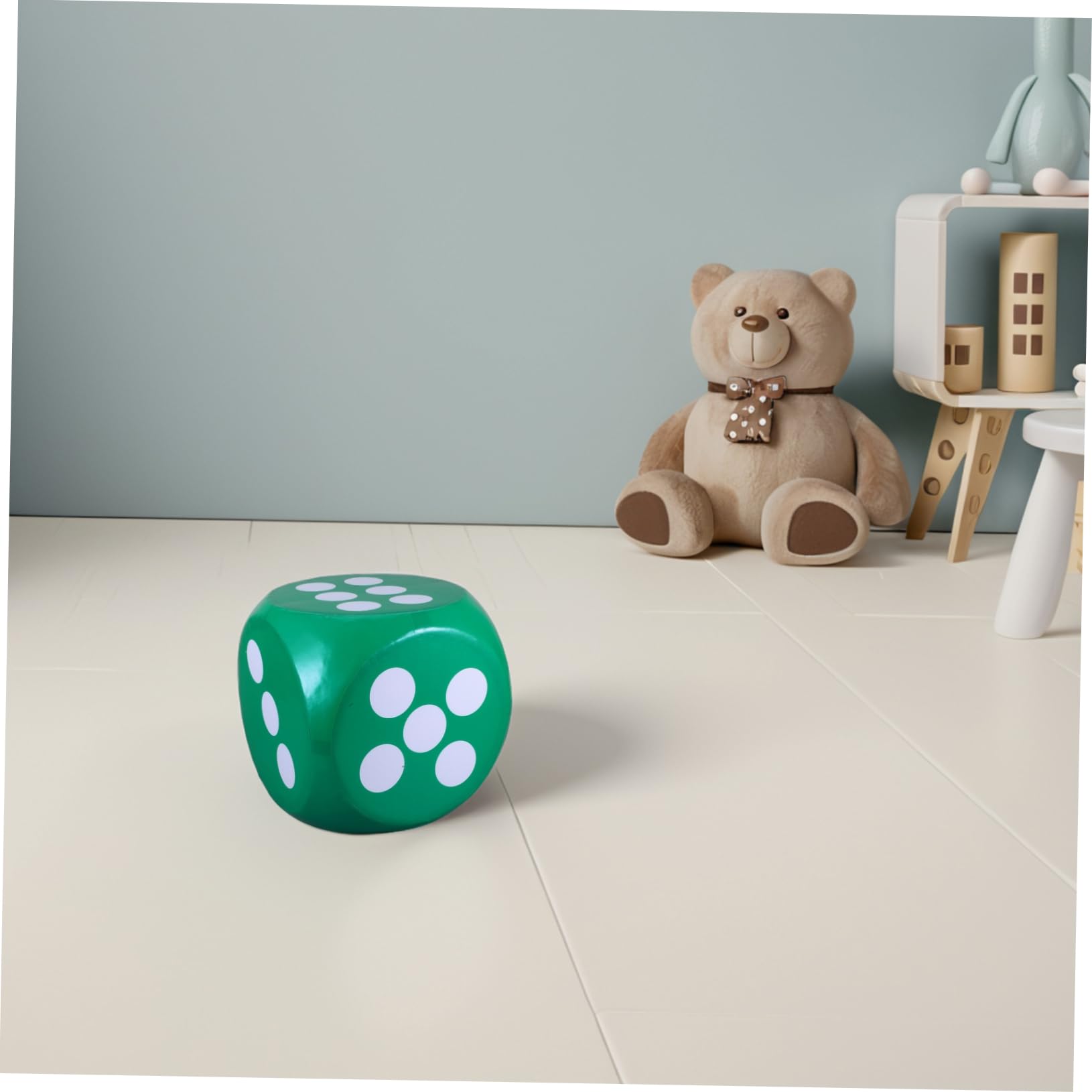 Dados de Espuma Gigante Suave de 12 Pulgadas para Juegos de Fiesta y Actividades al Aire Libre Bordes Redondeados y Material Liviano Seguro para Niños