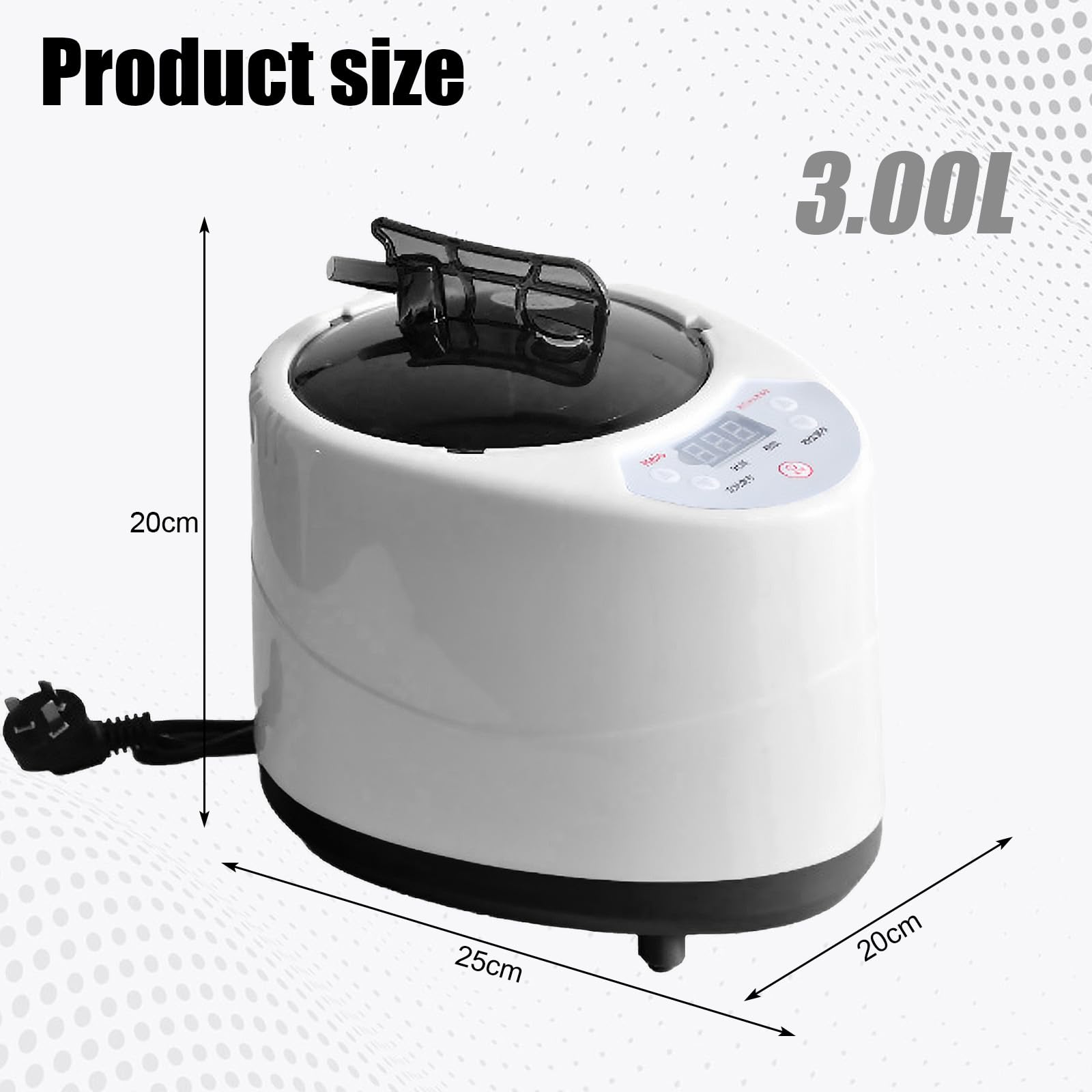 Générateur de Vapeur pour Sauna Portable 1000W avec Télécommande