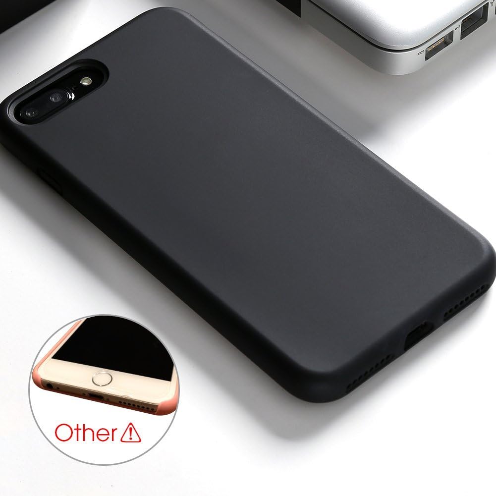 Miracase iPhone 8 Plus Case, iPhone 7 Plus Case, Shockproof Silicone Case with Full Body Protection, Drop-Protect Rubber Phone Case for iPhone 7 Plus/iPhone 8 Plus 5.5"