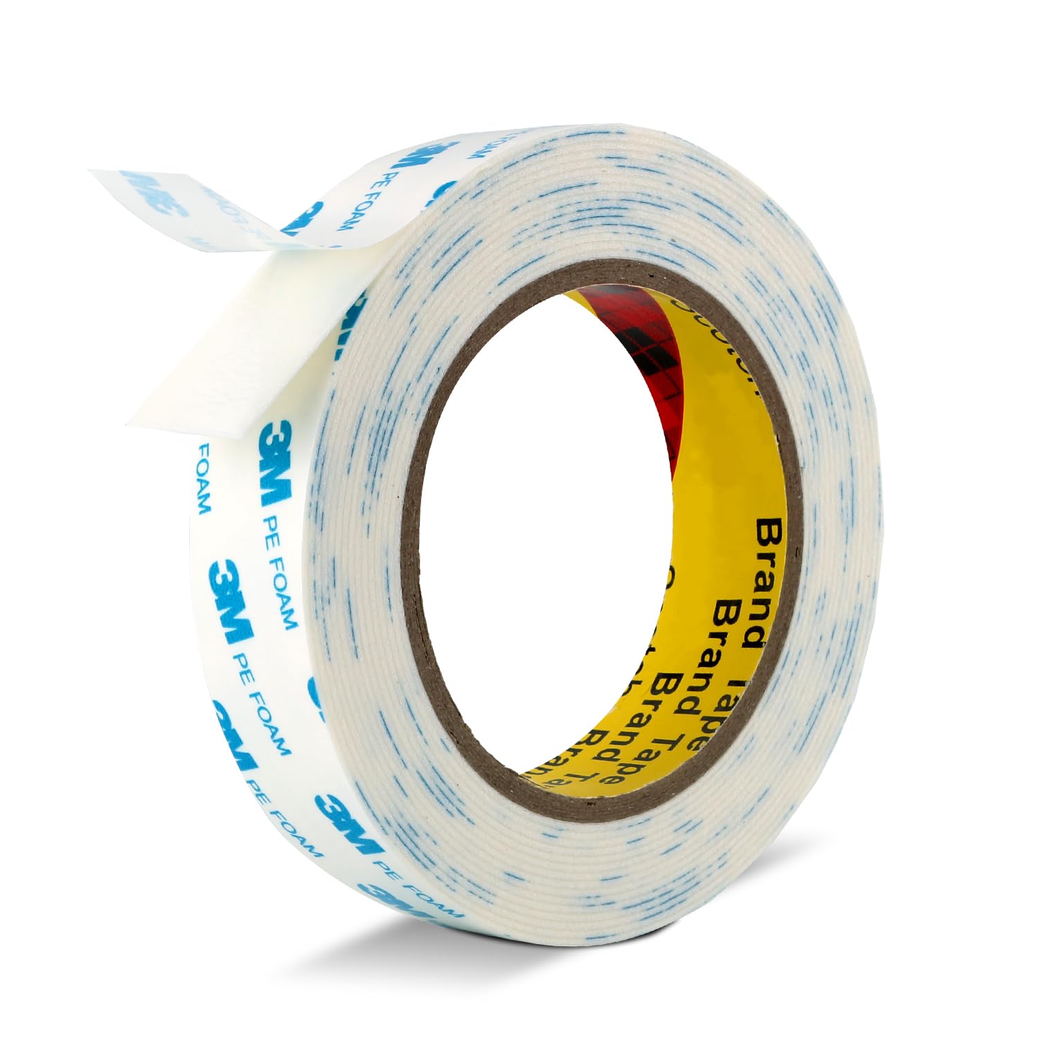 3M 1600T Foam Tape - 18ft White Adhesive Tape -18 3M 1600T Foam Tape - 18ft White Adhesive Tape -18