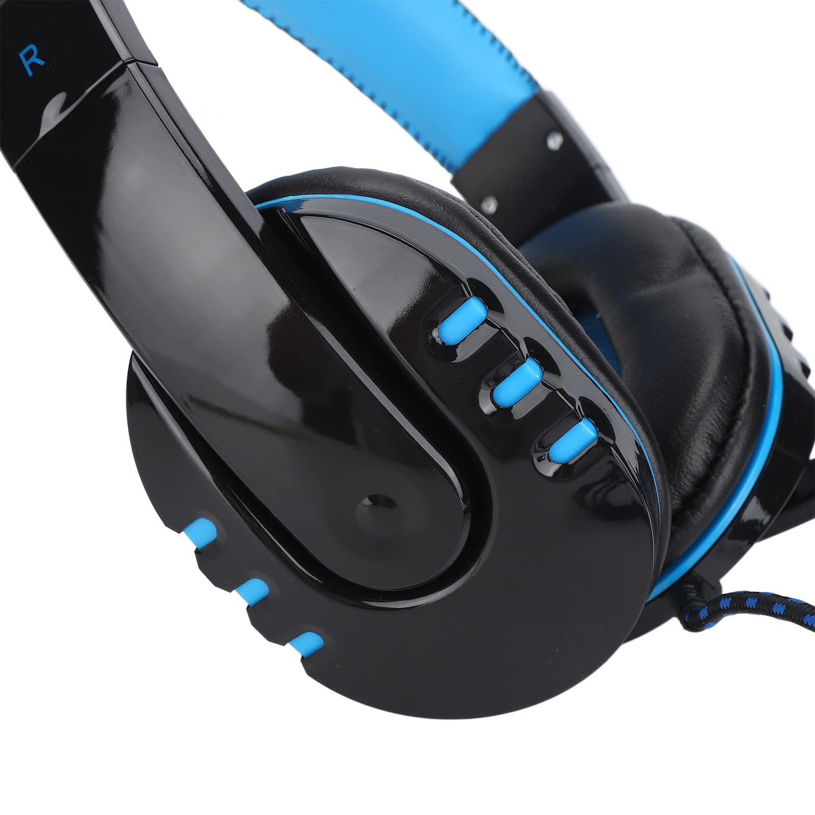 Casque de jeu filaire avec micro réglable, haute qualité sonore, HiFi, stéréo, suppression du bruit, cache-oreilles confortables, prise jack 3,5 mm, pour téléphones portables PUBG PC