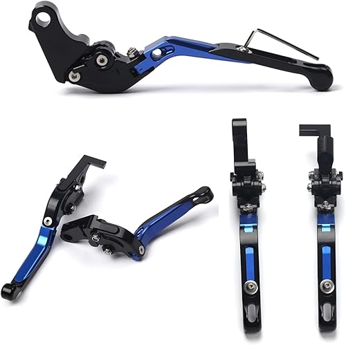 Miniatura 7 de Dunlea Motorcycle Brake Clutch Levers Adjustable Extendable Foldable CNC Aluminum Accessories for Yam&ha XT660 R XT660R 2004-2010 2011 2012 2013