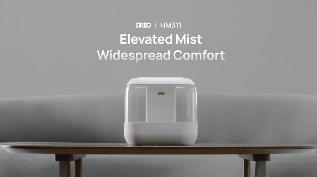 DREO 4L Humidifiers for Bedroom, 36H Runtime, 28 dB Quiet, HM311