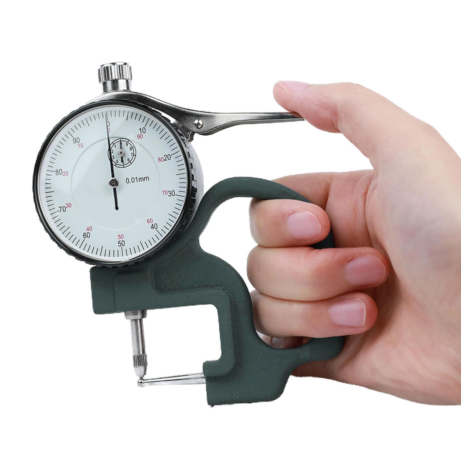 Medidor de grosores preciso instrumento de medición de grosor de 0 a 10 mm, apto para uso industrial