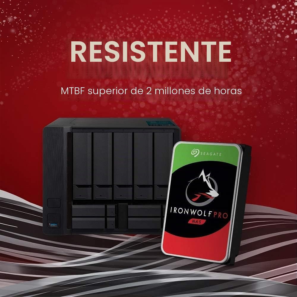 Seagate IronWolf Pro Hard NAS SATA - Disco Duro Interno (6 GB/s)