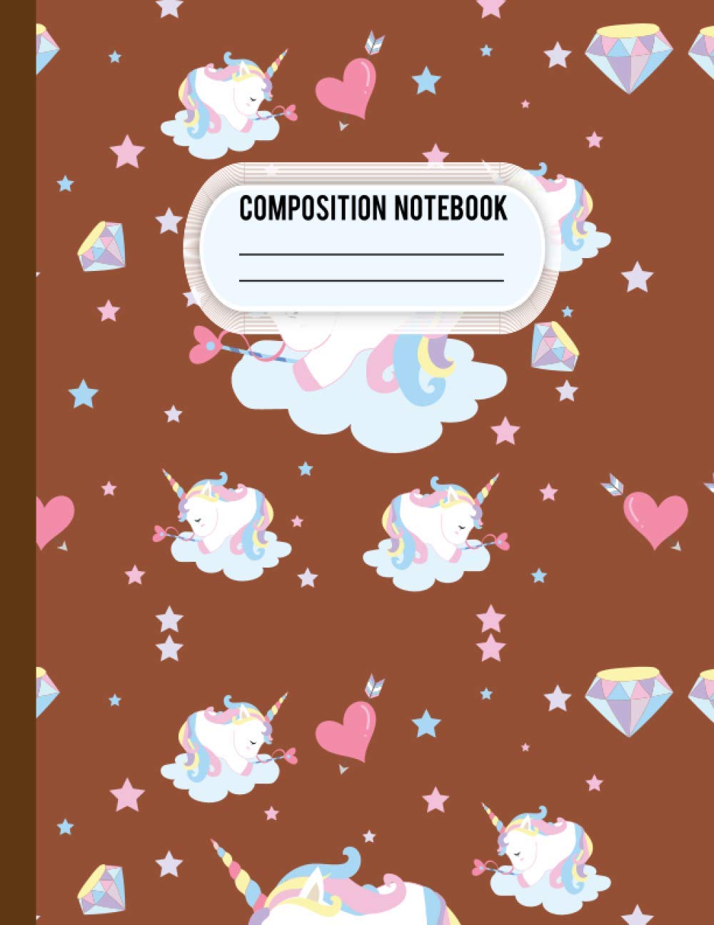 Composition Notebook: Notebook For Students with Nifty Wide Ruled Line Blank Pages.