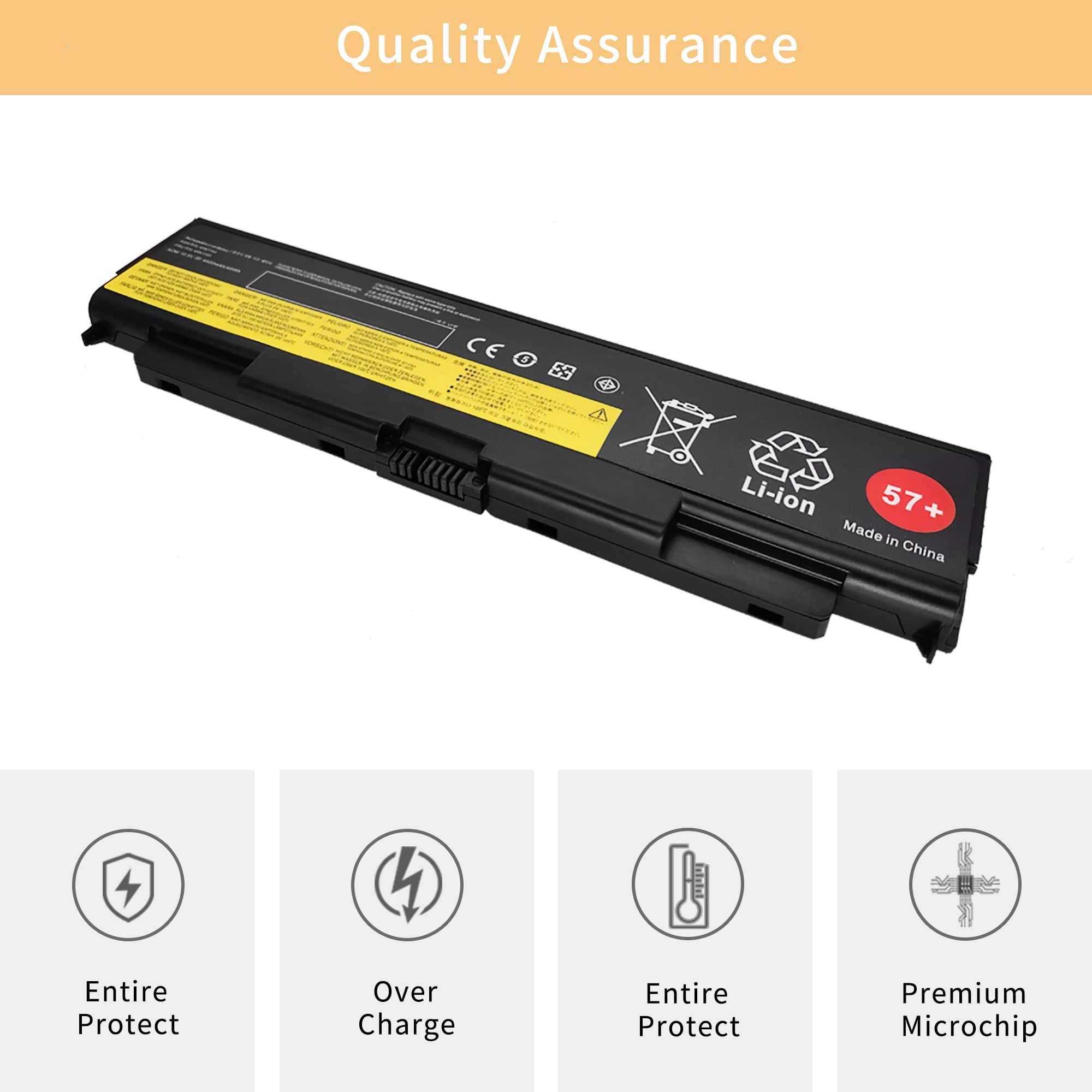 Batteria Siliconvalleystore Per Lenovo ThinkPad L440 L540 T440 T440P T540P W541