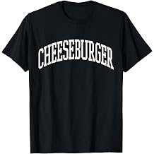 Cheeseburger Lover Type Text Cheeseburger Hawaiian T-Shirt