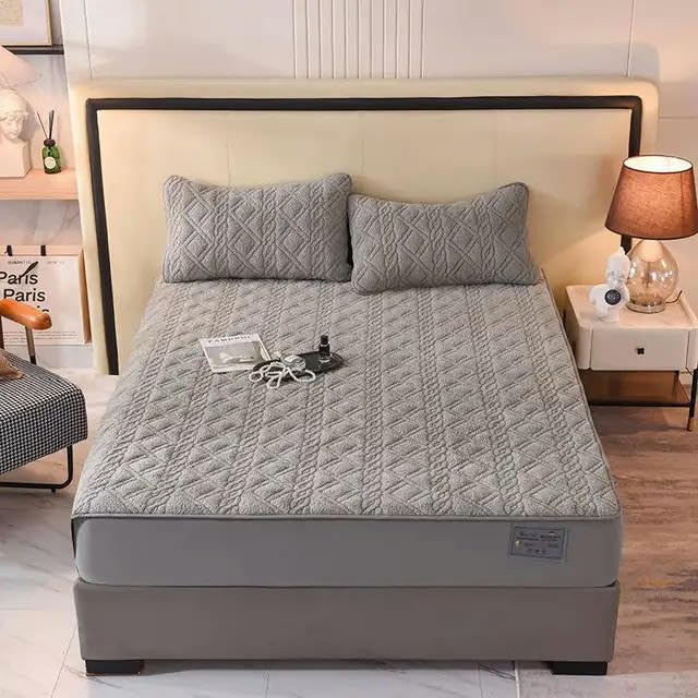 Colchón Topper Cubre de Terciopelo