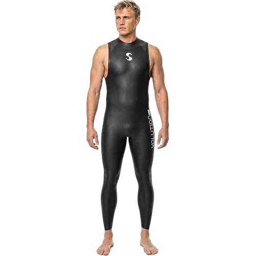 Synergy Men's Volution 5/2mm Triathlon Sleeveless Wetsuit Open Water