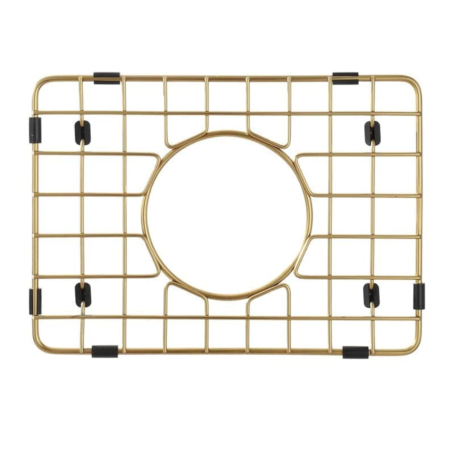Starstar Gold Sinks Protector Matte 304 Stainless Steel Kitchen Sink Bottom Grid, Rack (11.25 X 8.25)