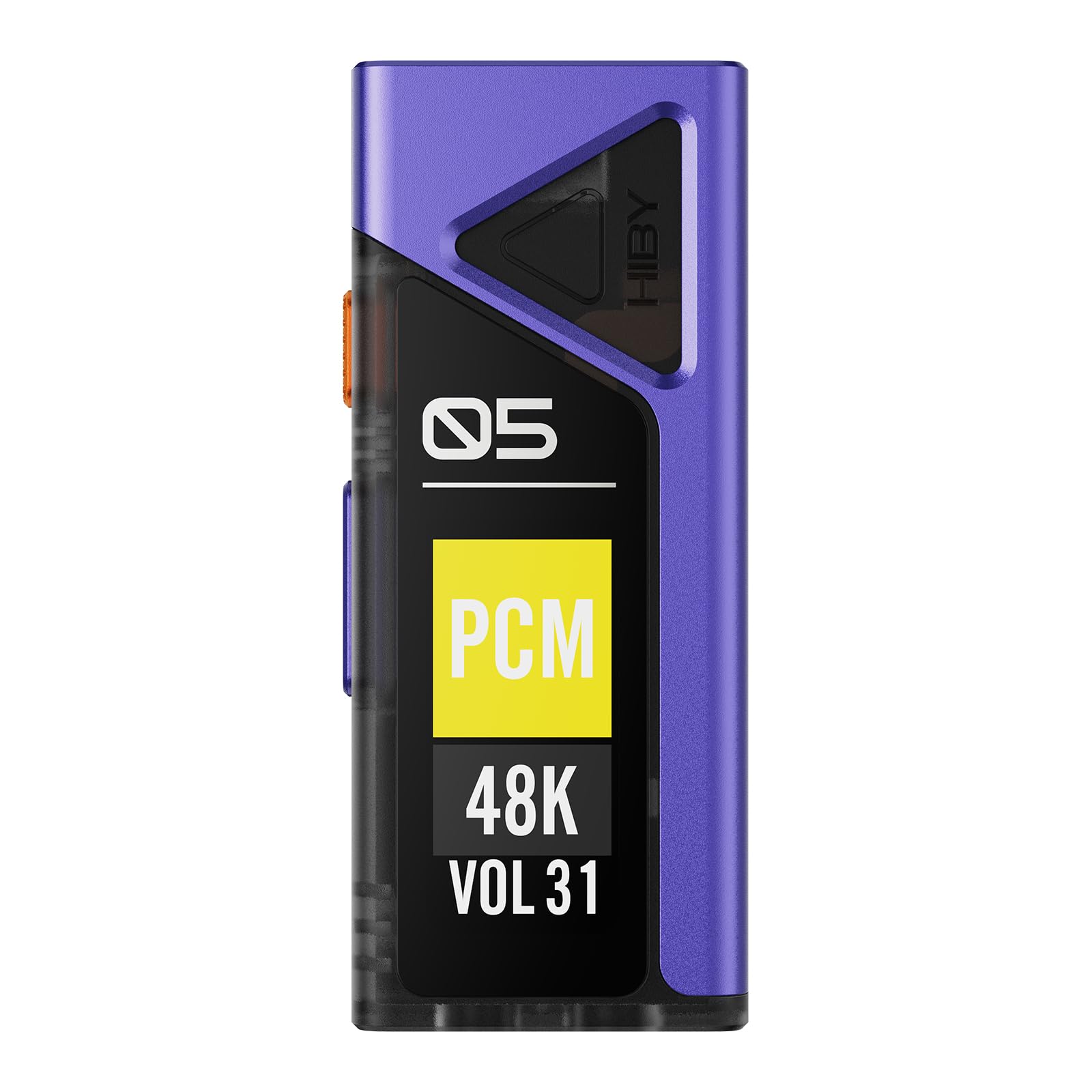 HiBy FC5 Portable Hi-Fi DAC Headphone Amplifier with 1.1” OLED Display PCM 768kHZ DSD512 MQA 8X 3.5mmPO +4.4mmBAL