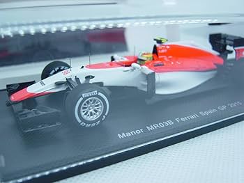 ミニカー SPARK1/43 Manor MR03B F1 Roberto Merhi SPARK1/43 Manor MR03B F1 Roberto Merhi