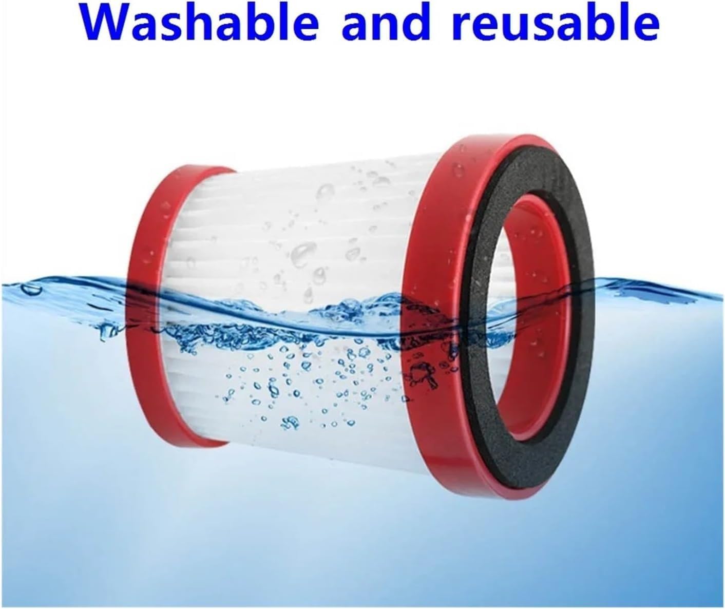 Filter Compatible with Compatible with Deerma VC01 Handheld Vacuum Replacement Filter Portable Collector Home Aspirator(2pcs)(6pcs)