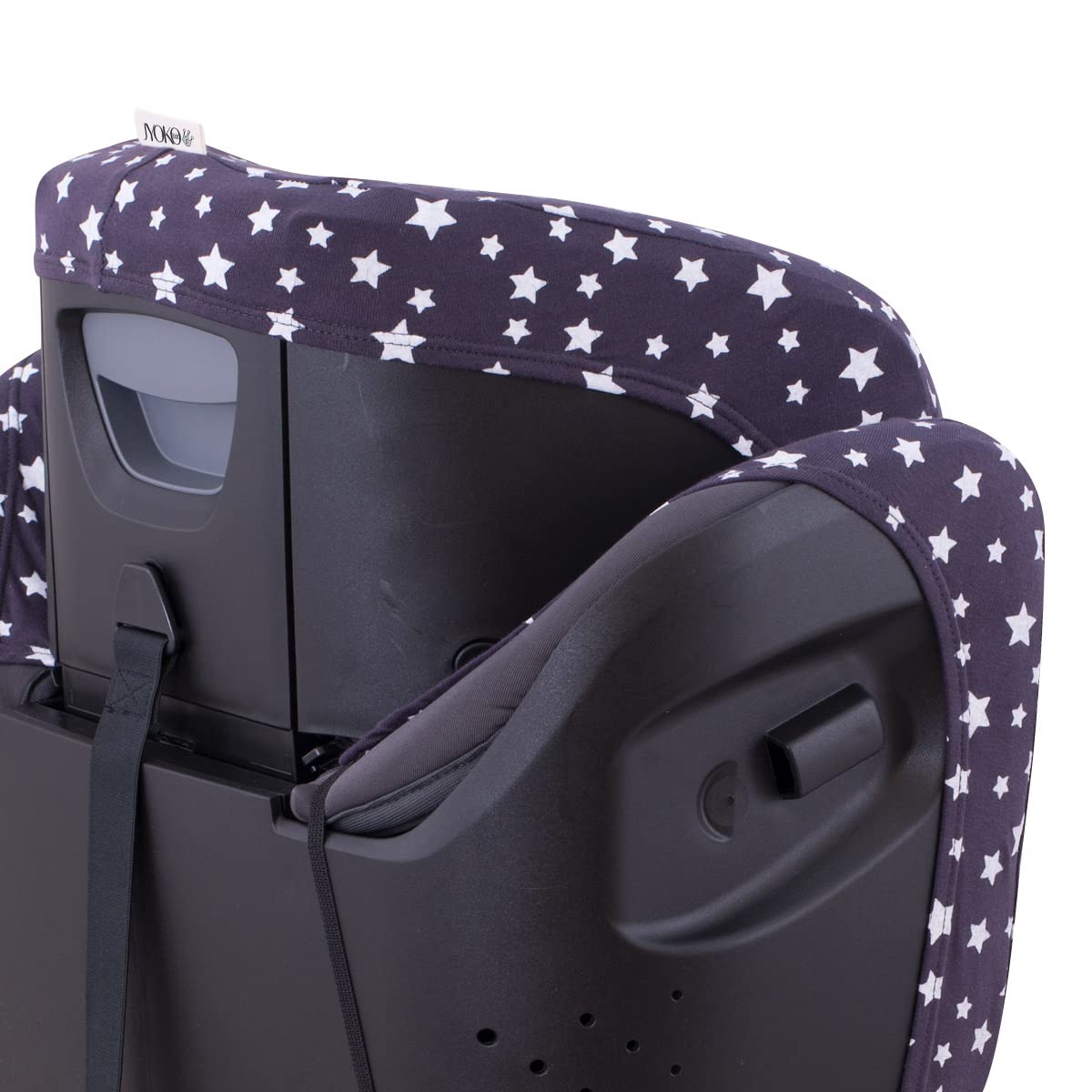 JYOKO Kids Funda Silla Coche Compatible con Romer Kidfix I-Size, Winter Sky