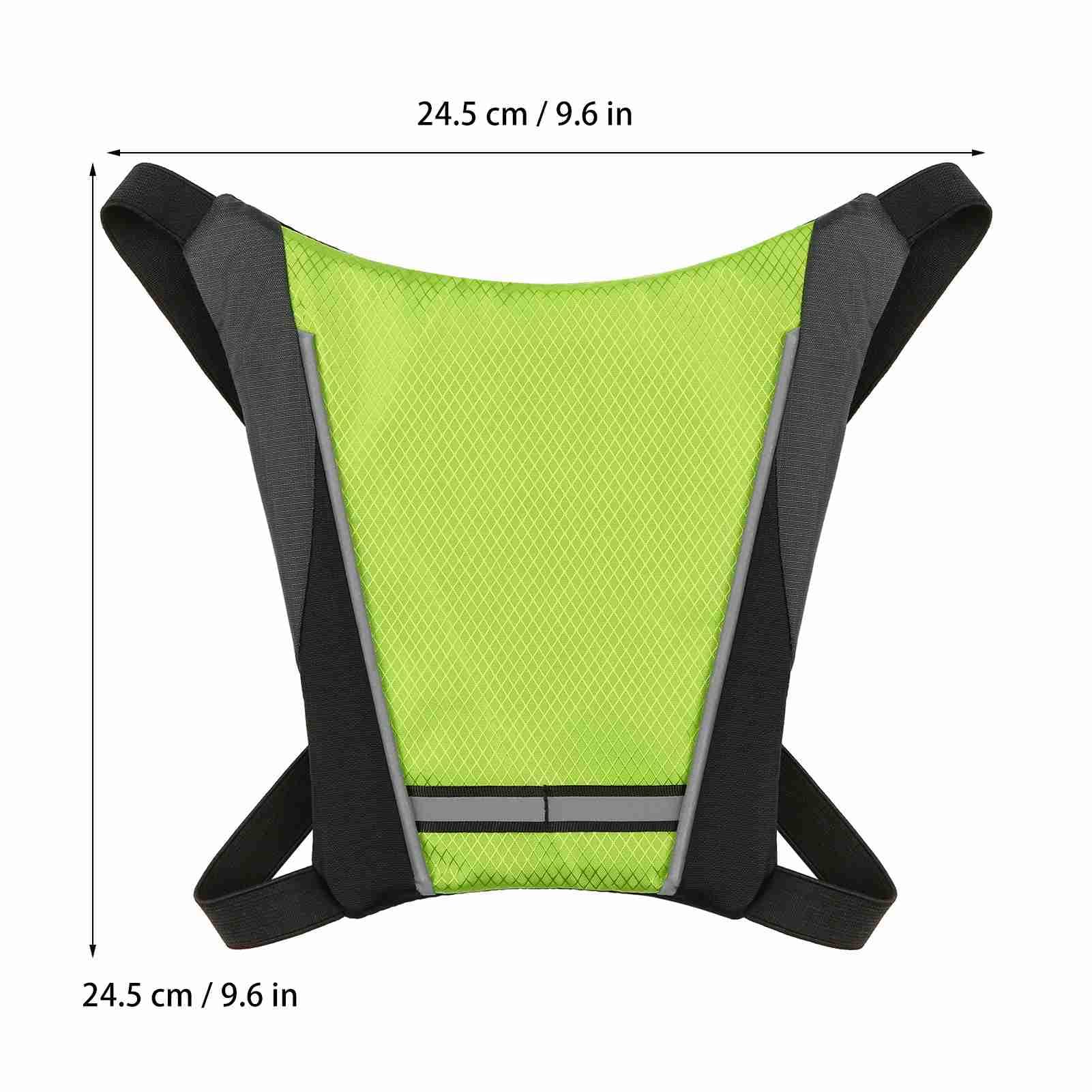 Sonew Sac à Dos de Clignotant de Vélo, USB Rechargeable LED Clignotant Vélo Pack avec Télécommande pour Cycle Running Marche Jogging