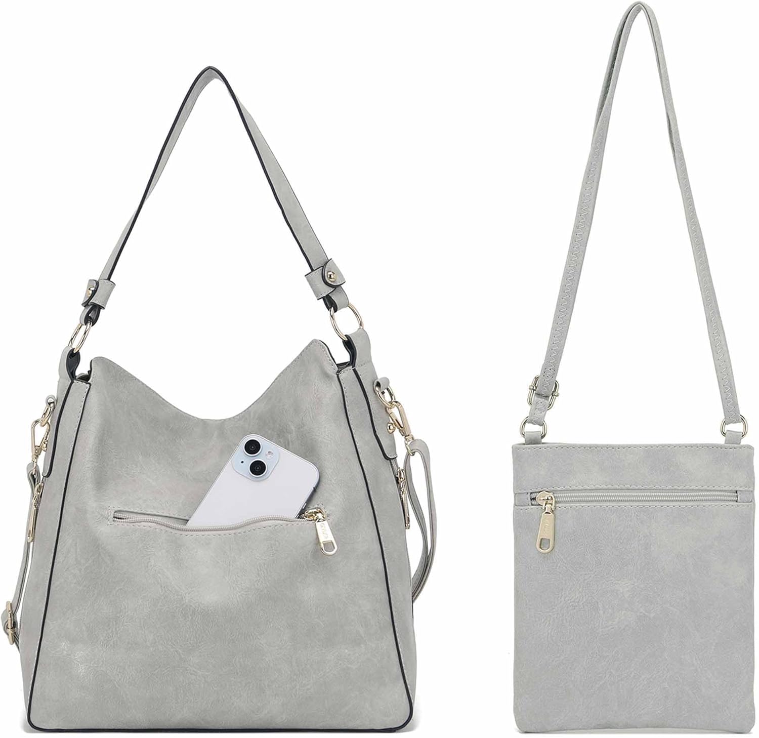 Purses For Women Handbags And Wallet Set Large Hobo Crossbody Bag Ladies Purse Totes 4 PCS | And Wallet Set, Large, Ladies Purse, 4 PCS - Image 4