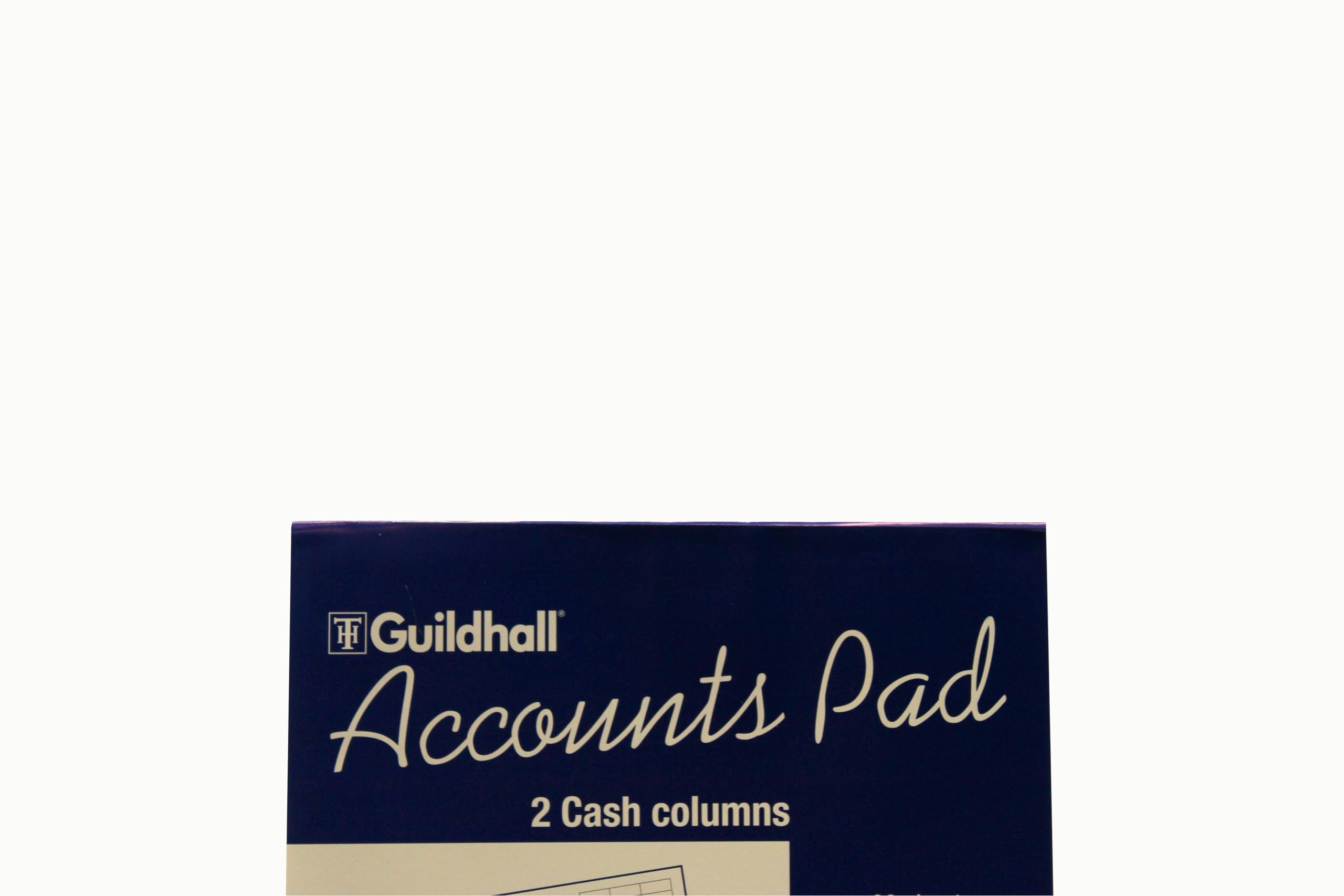 Guildhall Spaltenblock 2 Finanzspalten 41 Zeilen fein liniert 4-fach Lochung 60 Blatt A4