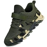 GLYGML Kids Sneakers for Boys Girls Running Tennis Shoes Comfortable Lightweight Sports Athletic Shoes Non-Slip Toddler School Walking Shoes for Toddler/Little Kid/Big Kid Camou 12