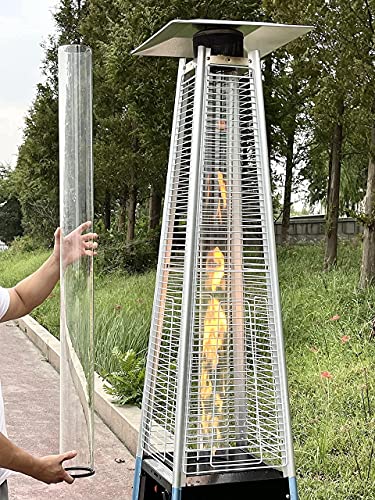 Unicoshape Patio Heater Replacement Parts - 49.5 Inch Tall 4 Inch Diameter - Quartz Glass Tube thumb #3