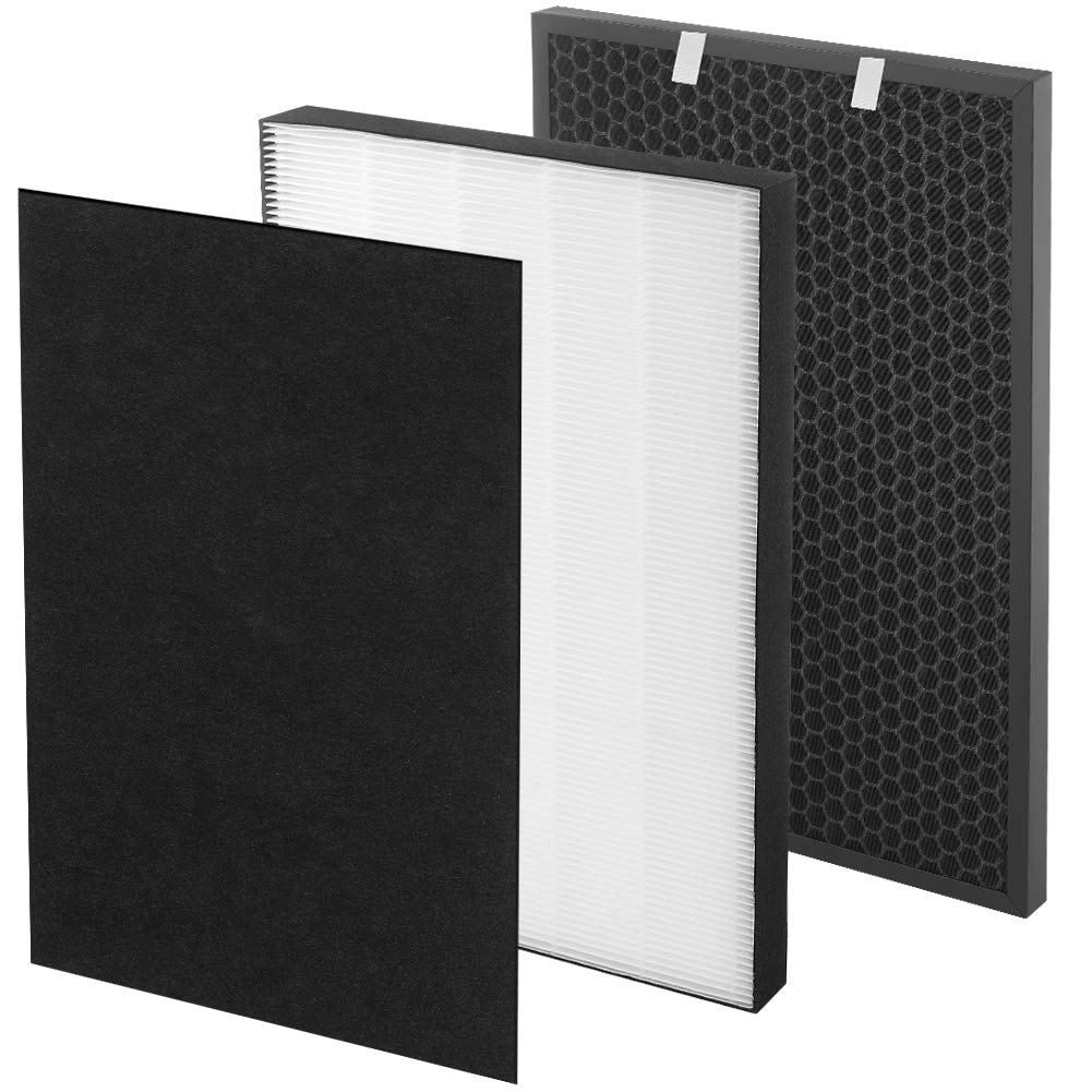 Mchillnet Air 220 Filter Replacement Compatible with Bissell Air320 Air220 2609A Air Purifier, 2678 HEPA Filter + Pre-Filter and 2677 Activated Carbon Filter Included, 1 Set