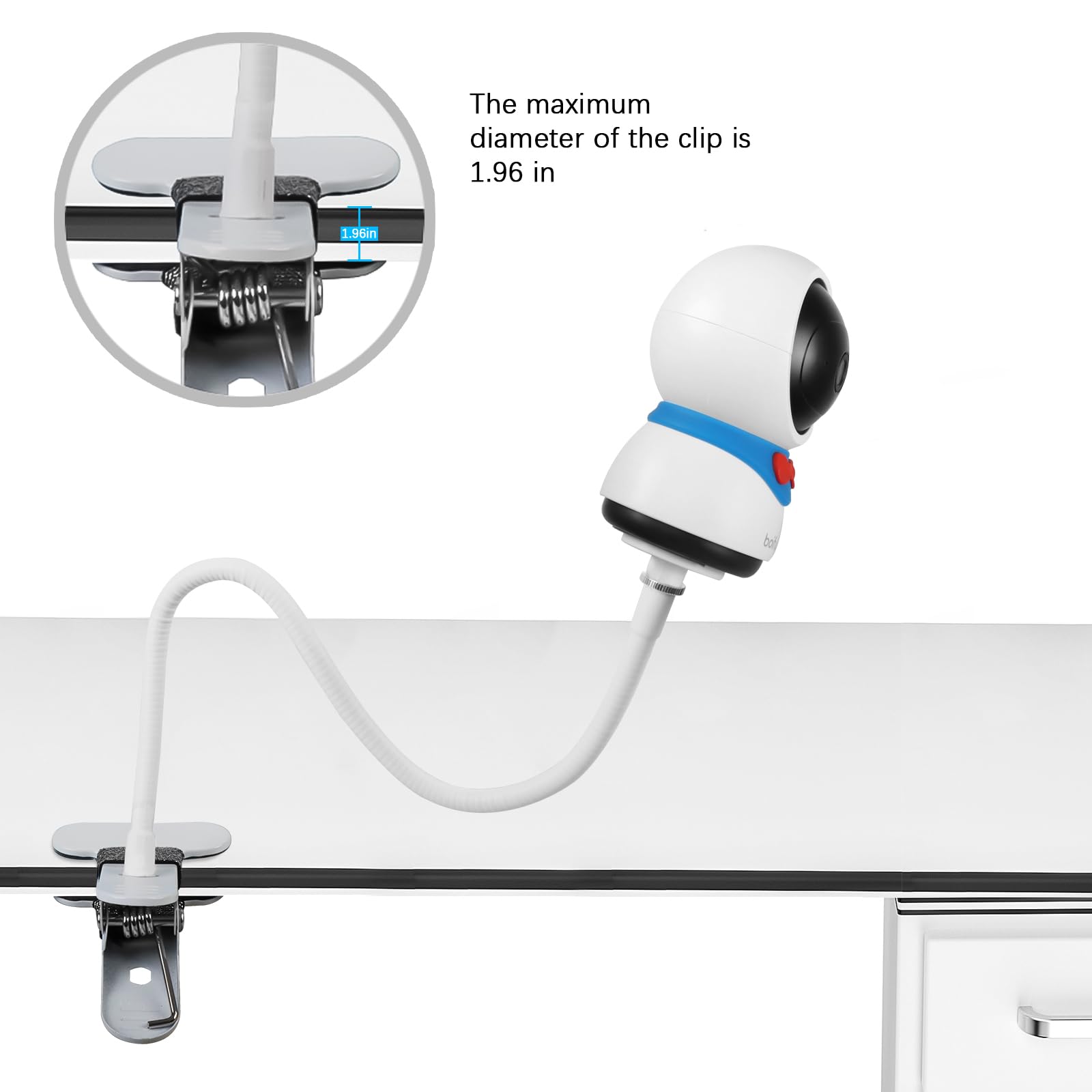 TIUIHU Baby Monitor Clip Mount Suitable for Boifun 5S/6T/2S/VB805 Baby Monitor Camera - Image 3