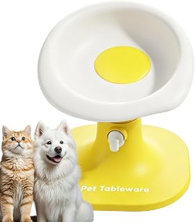 Spill Proof Elevated Dog Bowls For Large Breed, Elevated Pet Dish Feeder | Height Cat Food Bowl for Indoor Outdoor Travel Kitchen The Living Room Camping and