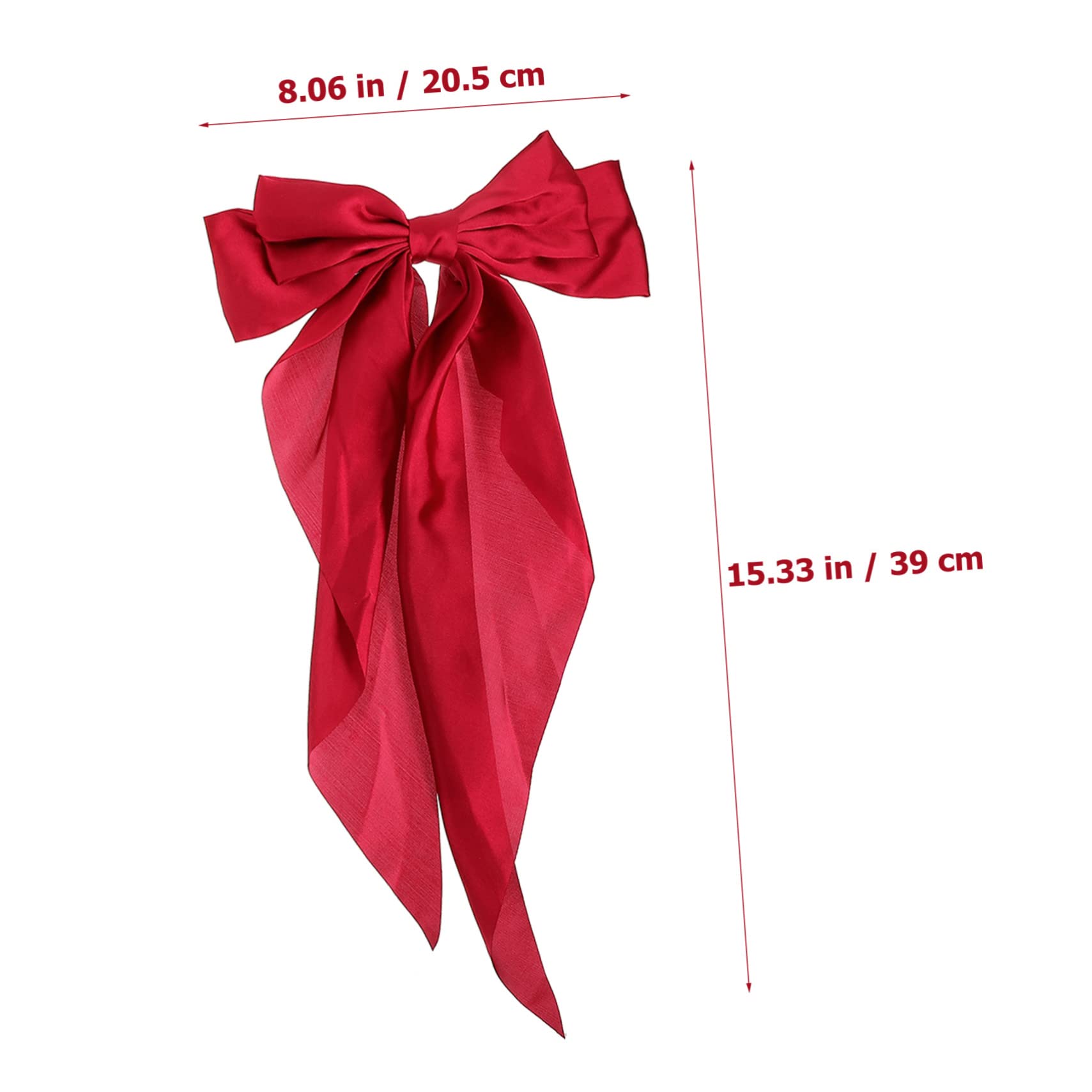 MAGICLULU 4er-set Haarschleifen Für Damen Große Metall-haarspangen -haarspangen Für Mädchen Und Teenager 3 Stück X 4