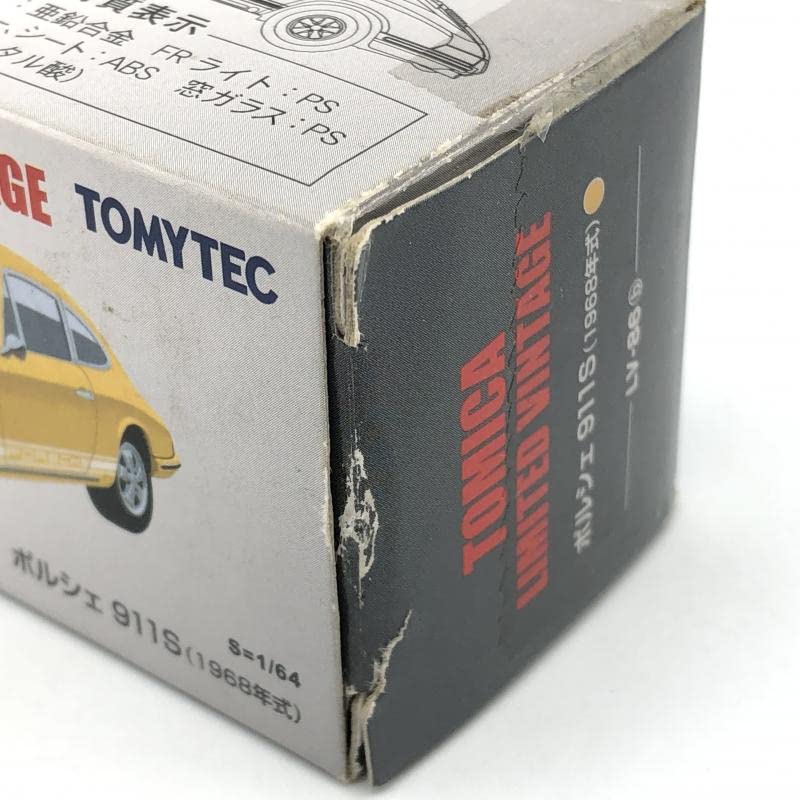 トミカ リミテッド ビンテージ　ポルシェ 911S (1968年式) LV-86d ポルシェ 911S （白） 68年式 | 製品をさがす | tomica