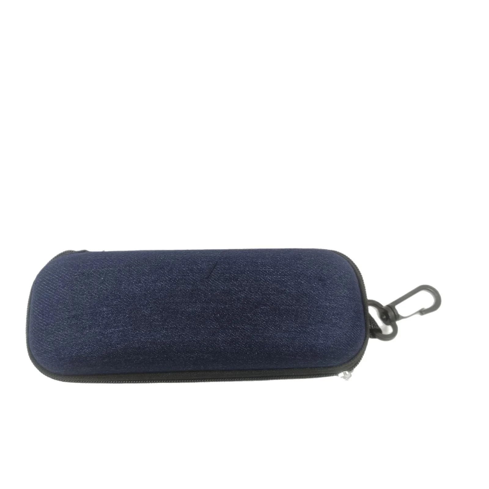 Custodia occhiali da sole 1 Scatola For Occhiali Da Sole In Tessuto Oxford Resistente Alla Pressione Con Cerniera E Gancio Nero per Elegante Portatile