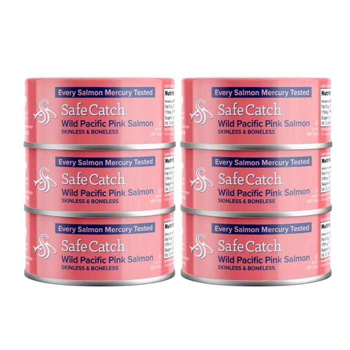 Buy Safe Catch Wild Pink Salmon Canned WildCaught Skinless Boneless