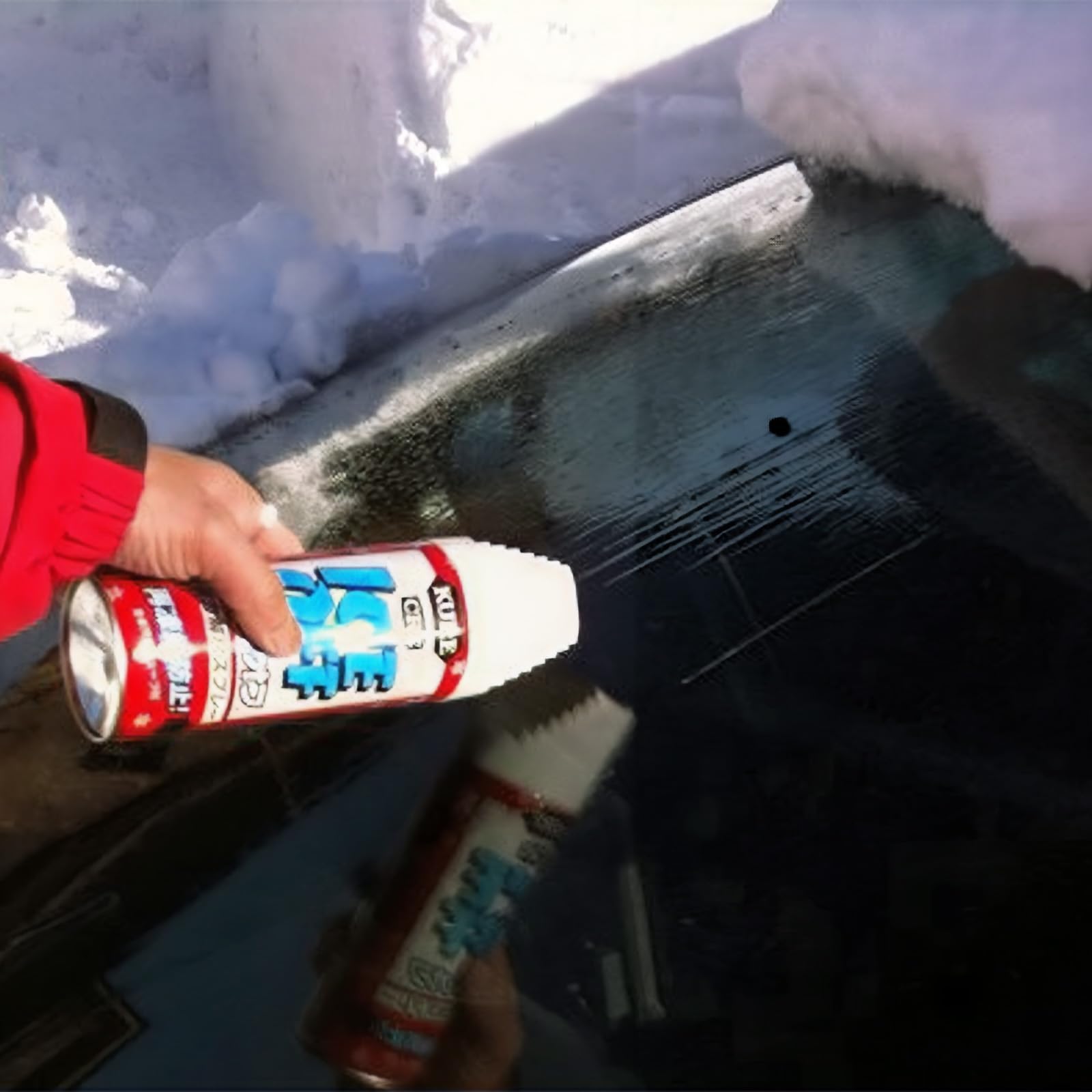 Amazon.co.jp: KURE(呉工業) アイス・オフ 420ml 強力解氷剤