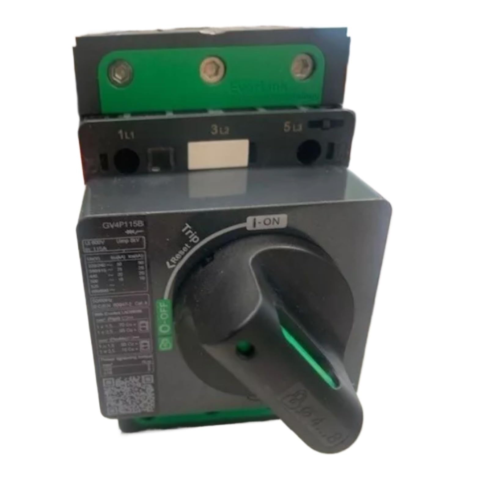 CJKXPZMH GV4P115B Motor circuit breaker, GV4, 3P, 115A, 25kA
