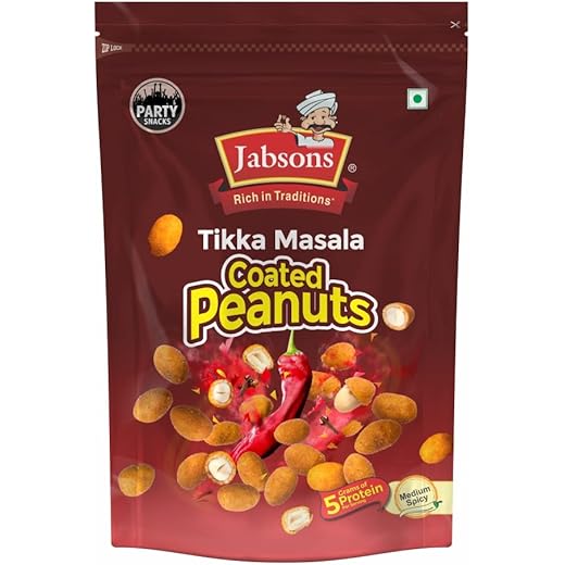 Jabsons Tikka Masala Peanuts 400g