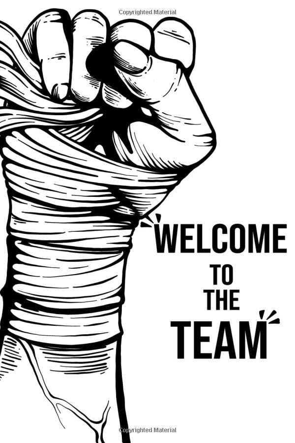 WELCOME TO THE TEAM: Office Gift for New Employee Coworker Teammate Intern and Staff Member | Welcome New Employee - Passwords, Contacts and Note taking Journal for a new