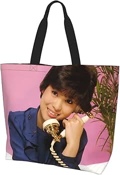松田聖子 会報誌　おまけ付きトートバッグ Amazon.co.jp: [ZXHNB] 松田聖子41(1) おしゃれ コンビニバッグ 大容量