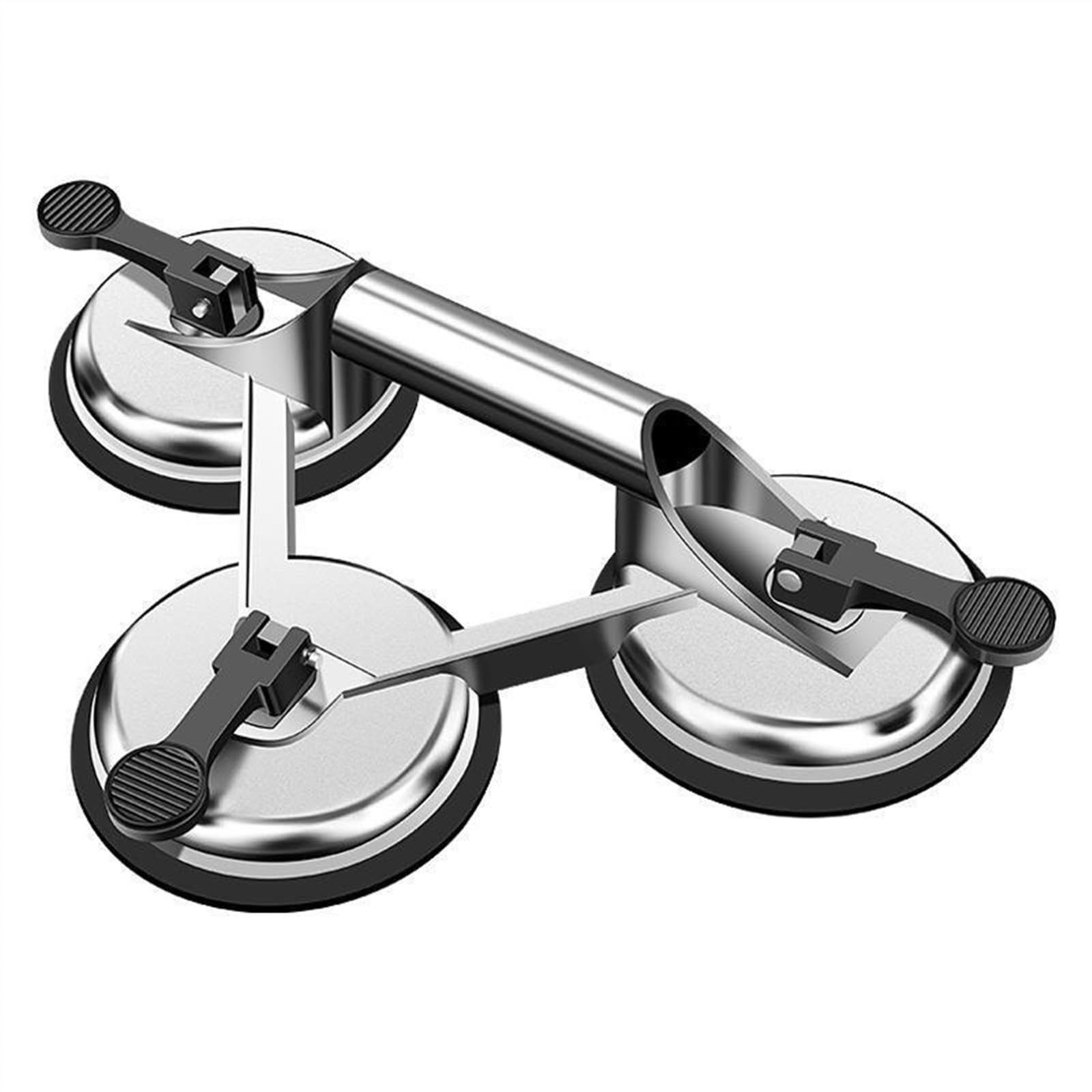 XXUDONG Double-Layered Suction Cups, Large Suction Cup Single Jaw High-tensile Glass Suction Cups Handling Tile Suction Cups Multi-jaw Suction Cups (Size : Powerful Double jaw)
