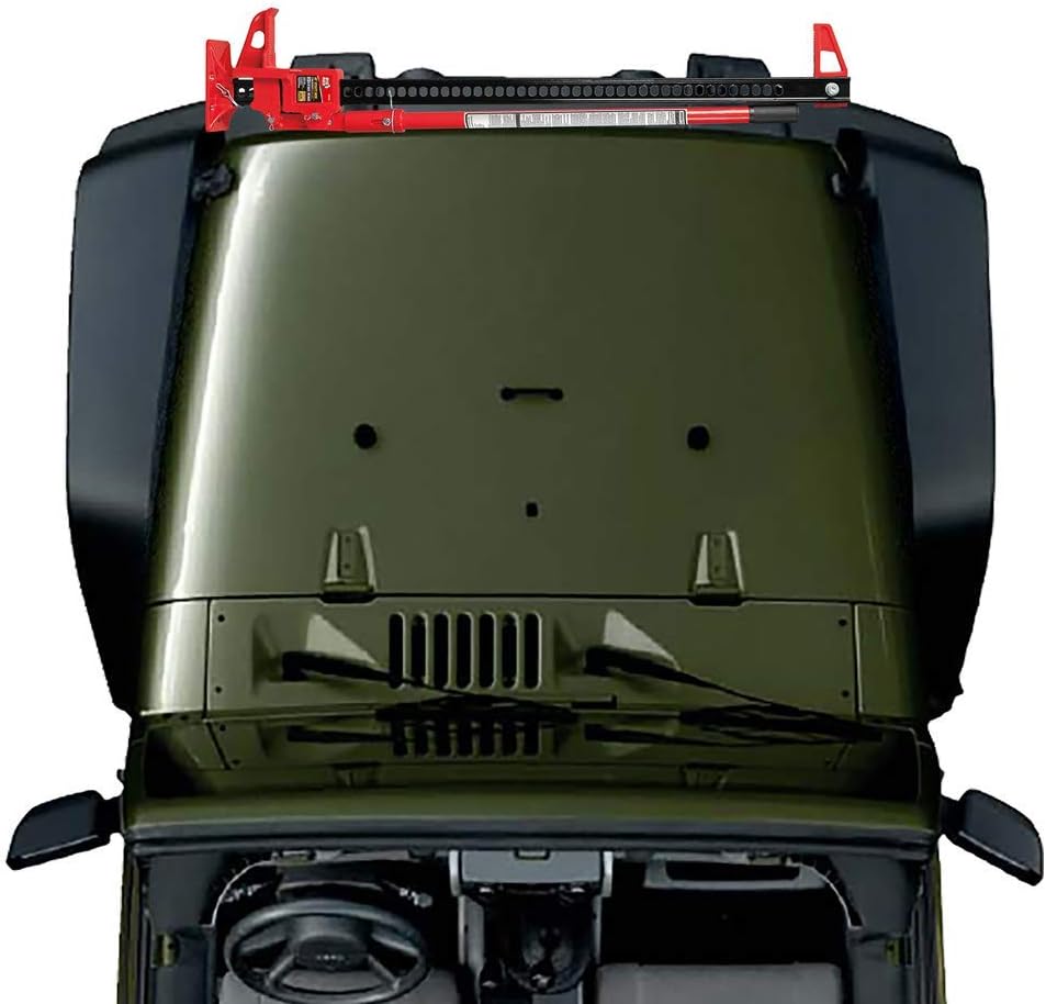 Big Red TRA8335-1 Torin 33" Ratcheting Off Road Utility High Lift Farm Jack, 3 Ton (6,000 lb) Capacity