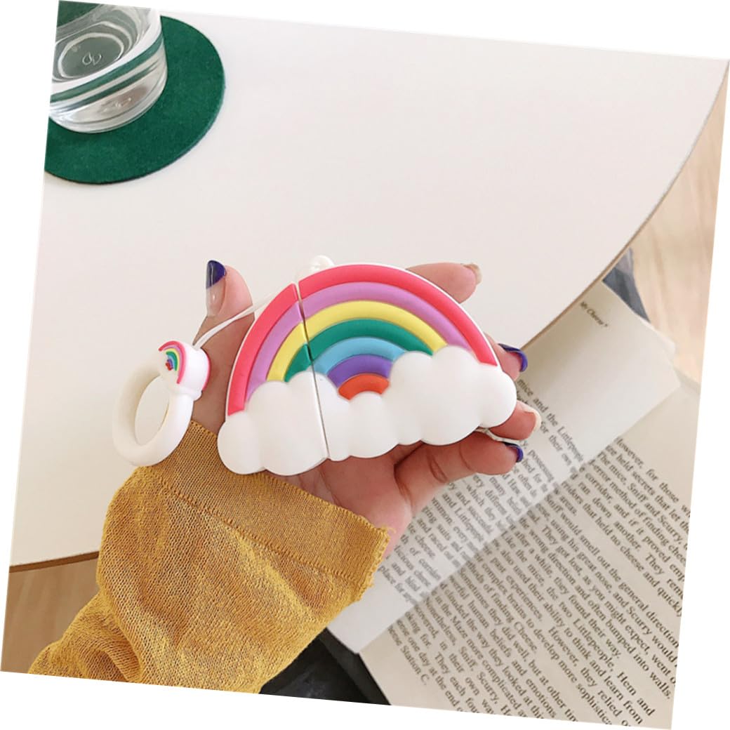 Angoily 3 Piezas Cubierta De Auriculares Inalámbricos Caminando Funda Protectora De Auriculares para 3 Moda Sin Cubierta Caparazón Senderismo Cubrir Las Nubes Estuche Protector Profesional