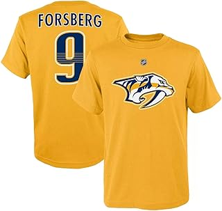 Outerstuff NHL Youth Team Farbspieler Name und Nummer Jersey T-Shirt