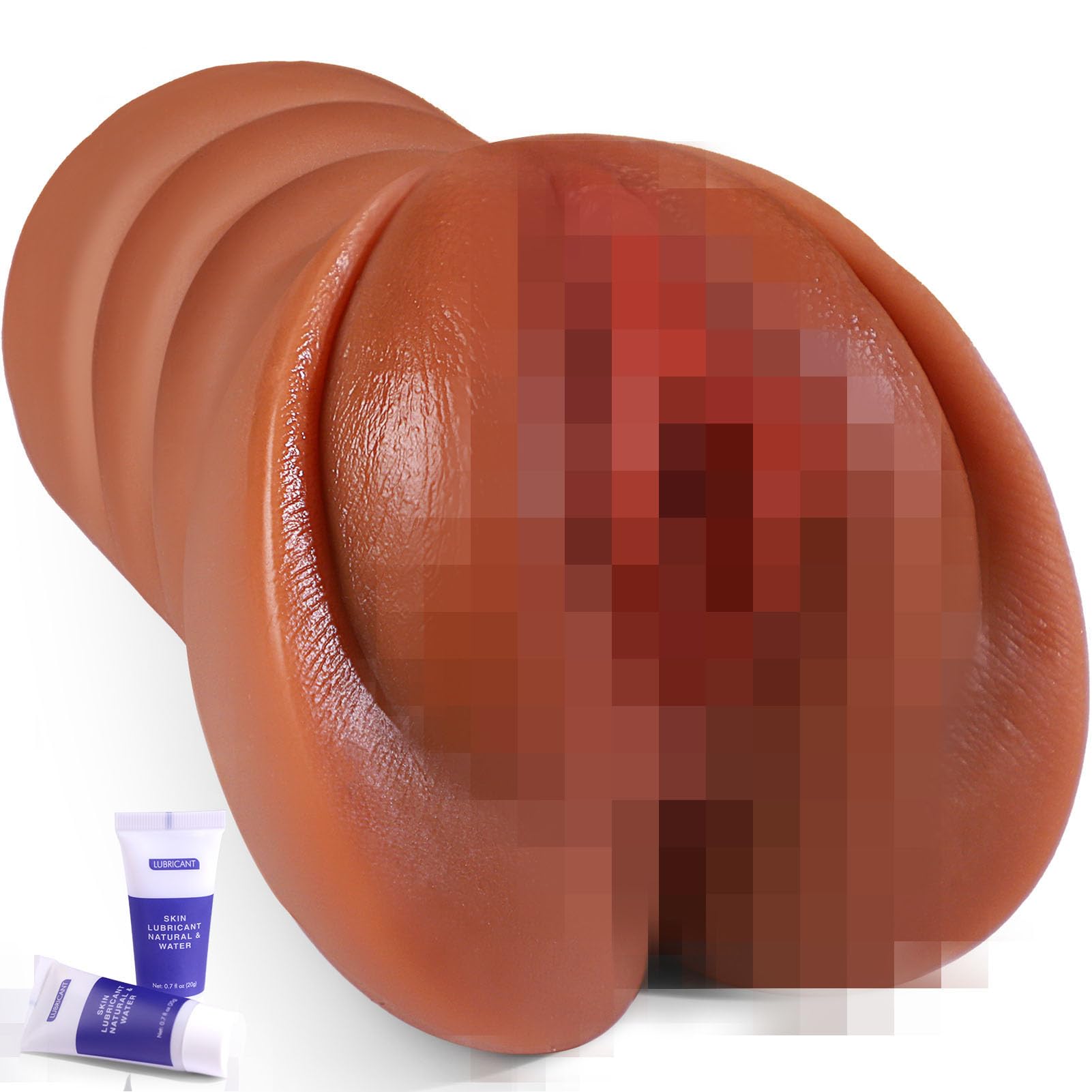 VIJISA Sextoy Homme Masturbateur,Version Allongée et Agrandie 725g Sextoy Homme Silicone Masturbateur Hommes,3D Canal étroit et Enveloppant Sextoyse